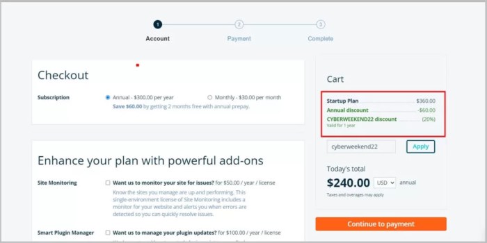 Wpengine black friday