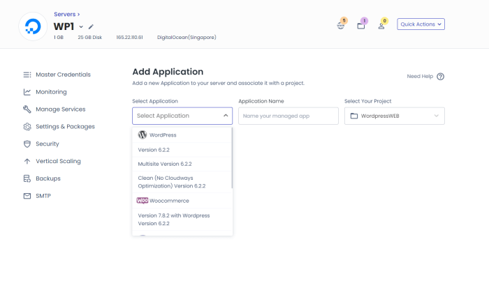 Cloudways vps